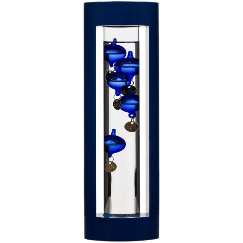 Термометр «Галилео» в деревянном корпусе, синий фото 3 Термометр «Галилео» в деревянном корпусе, синий фото 3