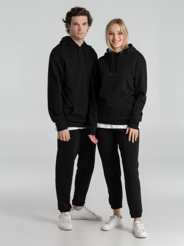 Толстовка с капюшоном унисекс Hoodie, черная фото 15 Толстовка с капюшоном унисекс Hoodie, черная фото 15