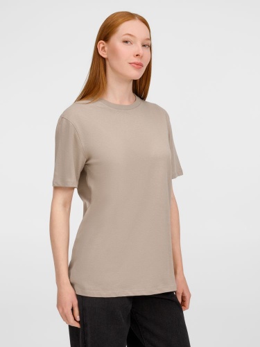 Футболка унисекс Legend, серо-бежевая фото 4