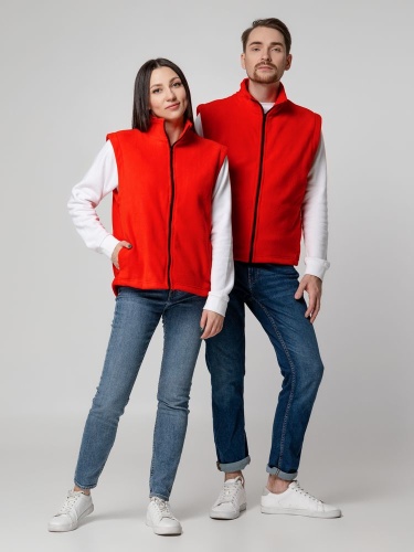 Жилет флисовый Manakin, красный фото 15 Жилет флисовый Manakin, красный фото 15