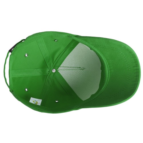 Бейсболка Bizbolka Convention, ярко-зеленая фото 4 Бейсболка Bizbolka Convention, ярко-зеленая фото 4