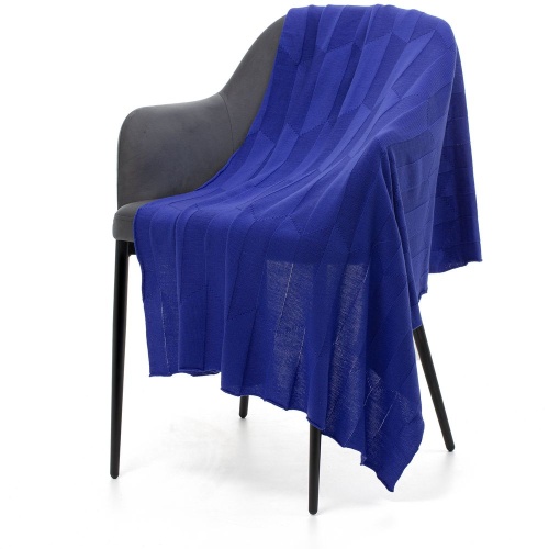 Плед Rombus, синий (василек) Плед Rombus, синий (василек)