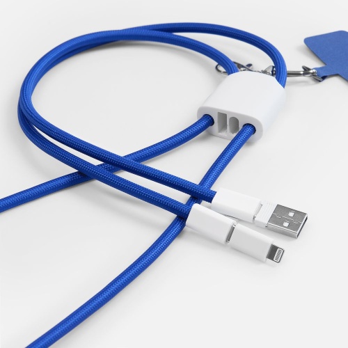 Кабель-ланьярд energyFlex Pro, синий фото 6 Кабель-ланьярд energyFlex Pro, синий фото 6