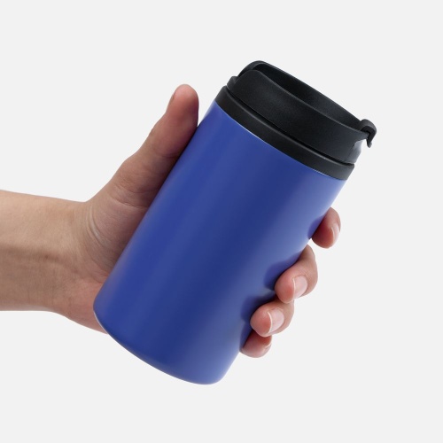 Термостакан Canella, синий матовый фото 3 Термостакан Canella, синий матовый фото 3