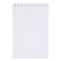 Блокнот Bonn Soft Touch, M, белый