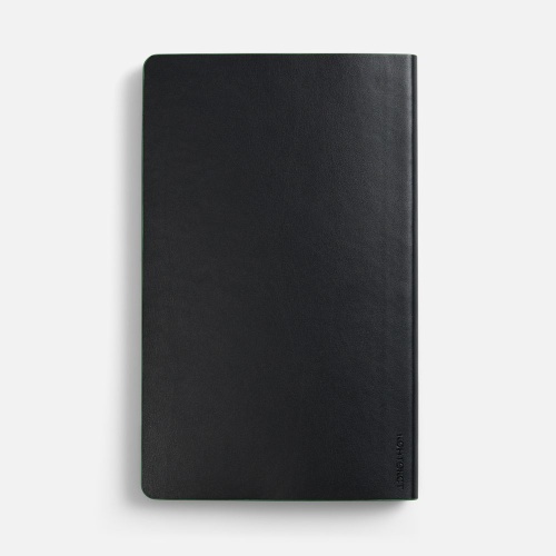 Ежедневник Trait, недатированный, черный с зеленым фото 3 Ежедневник Trait, недатированный, черный с зеленым фото 3