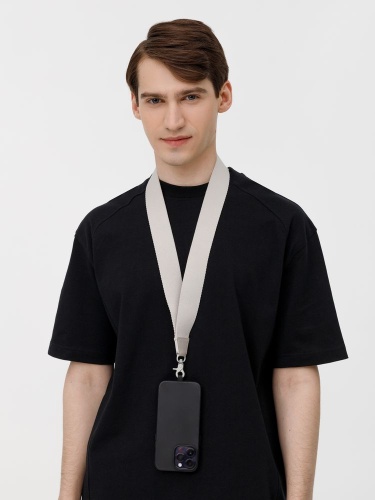 Ланьярд Band, серый фото 3 Ланьярд Band, серый фото 3