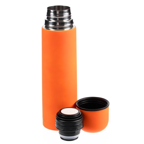 Термос Skydive, оранжевый фото 3