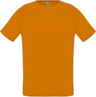 Футболка унисекс Sporty 140, оранжевый неон