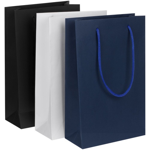 Пакет бумажный Waski S, черный фото 2