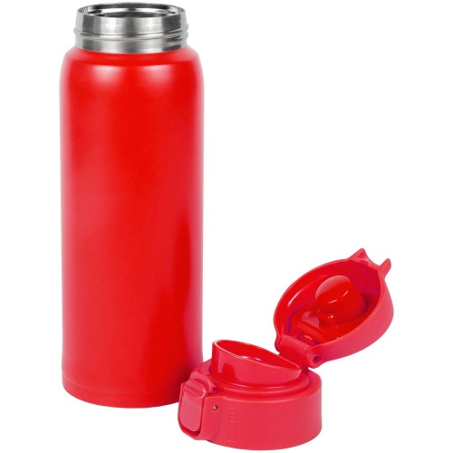 Термокружка Relaxika, ver.2, красная фото 2