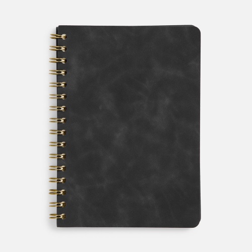 Ежедневник Spiral, недатированный, черный фото 2