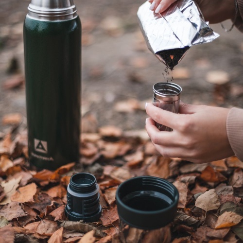 Термос «Арктика 900» с ситечком, зеленый фото 6 Термос «Арктика 900» с ситечком, зеленый фото 6