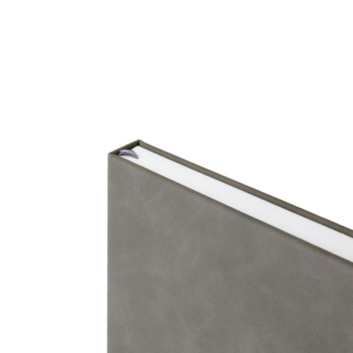 Ежедневник Horizon, недатированный, серый фото 3