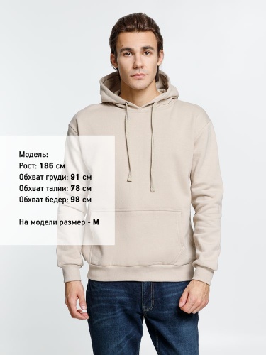 Худи Kirenga Heavy 2.0, бежевое фото 4 Худи Kirenga Heavy 2.0, бежевое фото 4