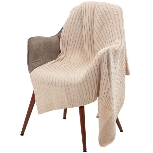 Плед Remit, бежевый фото 6