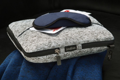 Дорожный плед onBoard, серый меланж фото 9 Дорожный плед onBoard, серый меланж фото 9