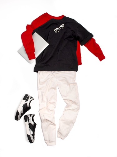 Джоггеры Kosmos 2.0, кремовые фото 9 Джоггеры Kosmos 2.0, кремовые фото 9