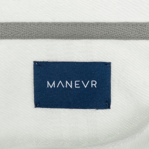 Худи унисекс Vozduh 1.0, белое фото 6 Худи унисекс Vozduh 1.0, белое фото 6