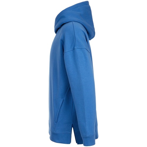 Худи оверсайз унисекс Tolla, синее (джинс) фото 3 Худи оверсайз унисекс Tolla, синее (джинс) фото 3