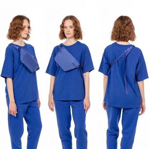 Поясная сумка W1, синяя фото 2 Поясная сумка W1, синяя фото 2