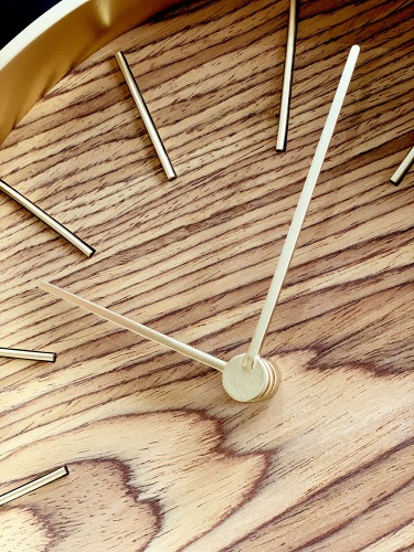 Часы настенные Oscar, дуб фото 7 Часы настенные Oscar, дуб фото 7