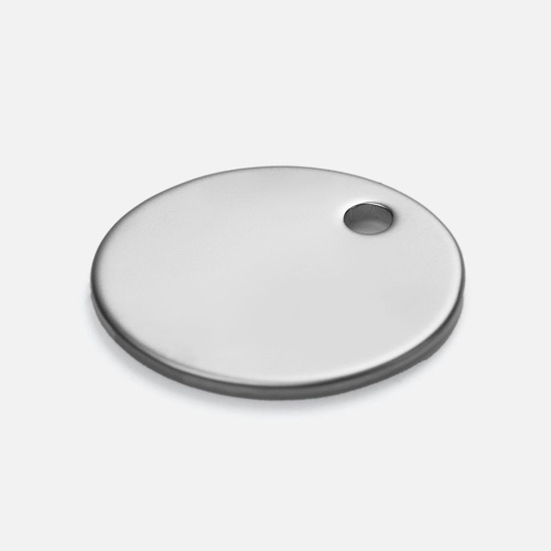 Шильдик металлический Alfa Sirkel, серебристый фото 2 Шильдик металлический Alfa Sirkel, серебристый фото 2