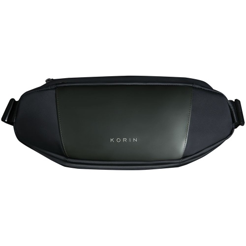 Сумка кроссбоди FlipSling, черная c зеленым Сумка кроссбоди FlipSling, черная c зеленым