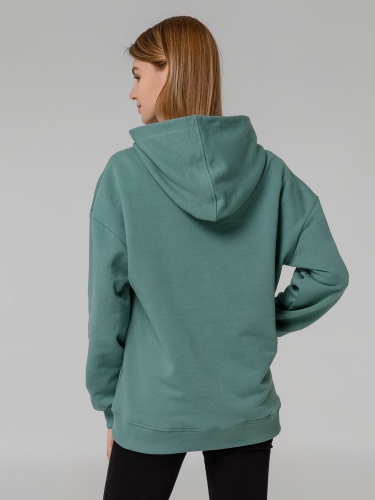 Худи оверсайз Kulonga Comfort, серо-зеленое фото 6 Худи оверсайз Kulonga Comfort, серо-зеленое фото 6