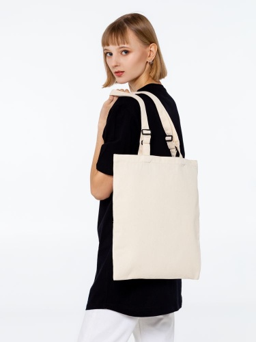 Сумка для покупок с регулируемыми ручками Leta, неокрашенная фото 10