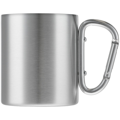 Кружка Trek, с серебристой ручкой-карабином фото 2