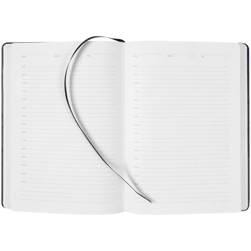 Ежедневник Gems, недатированный, черный фото 7