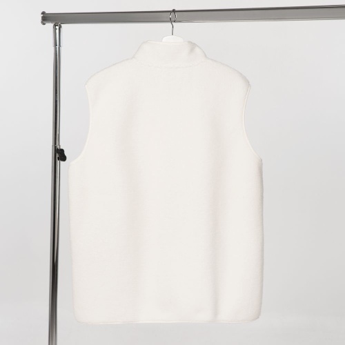 Жилет унисекс Oblako, молочно-белый фото 2 Жилет унисекс Oblako, молочно-белый фото 2