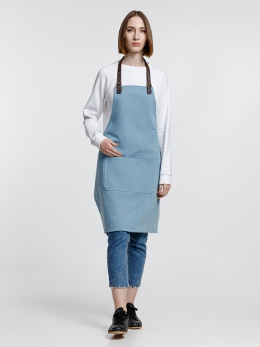 Фартук Denim Team, голубой джинс фото 3 Фартук Denim Team, голубой джинс фото 3