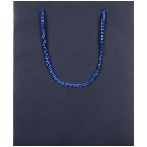 Пакет бумажный Vid M, синий фото 2 Пакет бумажный Vid M, синий фото 2