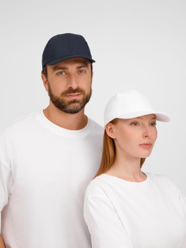 Бейсболка Apollo, темно-синяя фото 4