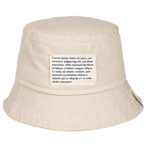 Лейбл хлопковый Doni, XL, неокрашенный фото 5