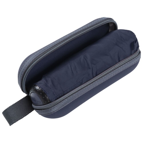 Зонт складной 811 X1, темно-синий фото 9 Зонт складной 811 X1, темно-синий фото 9