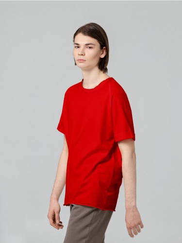 Футболка унисекс Vozduh 1.0, красная фото 4