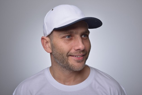 Бейсболка Unit Trendy, черная с белым фото 8 Бейсболка Unit Trendy, черная с белым фото 8