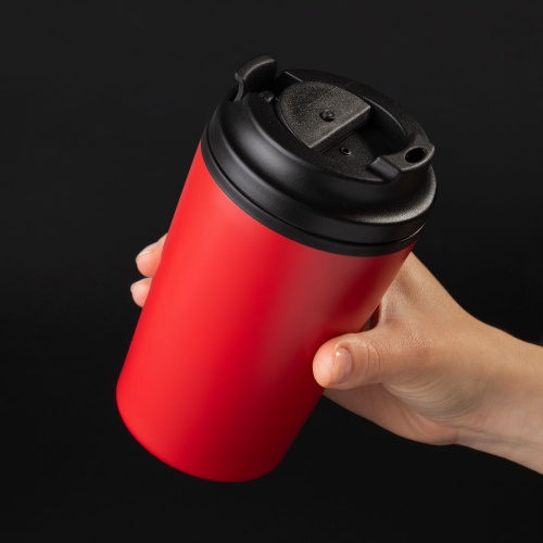 Термостакан Kuppi, красный фото 4