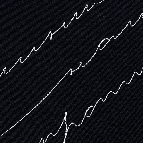 Холщовая сумка с вышивкой «Линия наименьшего сопротивления», черная фото 6