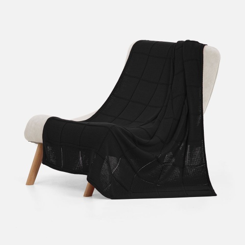 Плед Chainfield, черный фото 2 Плед Chainfield, черный фото 2