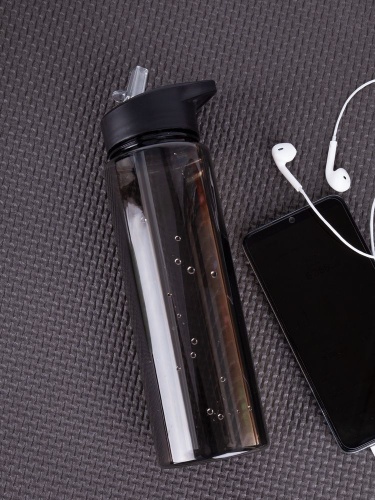 Бутылка для воды Holo, черная фото 6 Бутылка для воды Holo, черная фото 6