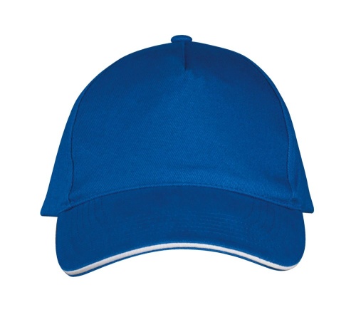 Бейсболка Long Beach, ярко-синяя с белым фото 3 Бейсболка Long Beach, ярко-синяя с белым фото 3