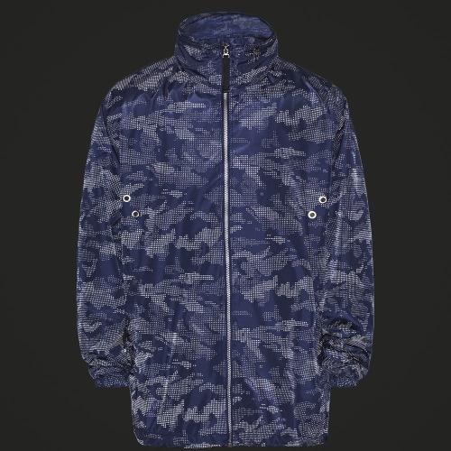 Ветровка светоотражающая Lattvind, черная фото 9