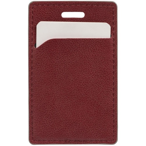 Чехол для пропуска Petrus, красный фото 5