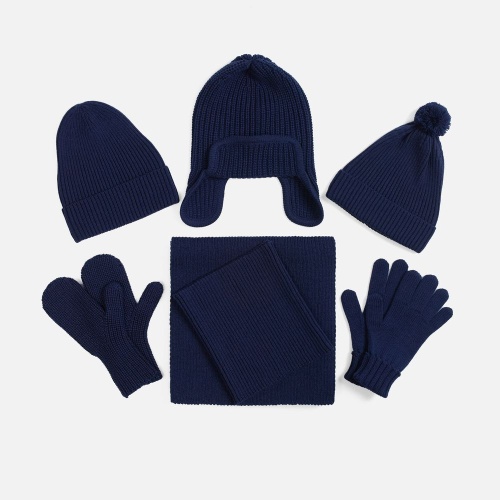 Шапка-ушанка Catch Match, темно-синяя фото 3 Шапка-ушанка Catch Match, темно-синяя фото 3