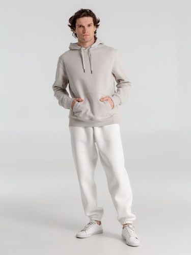 Толстовка с капюшоном унисекс King, дымчато-серая фото 6 Толстовка с капюшоном унисекс King, дымчато-серая фото 6