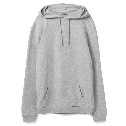 Толстовка с капюшоном унисекс Hoodie, серый меланж Толстовка с капюшоном унисекс Hoodie, серый меланж